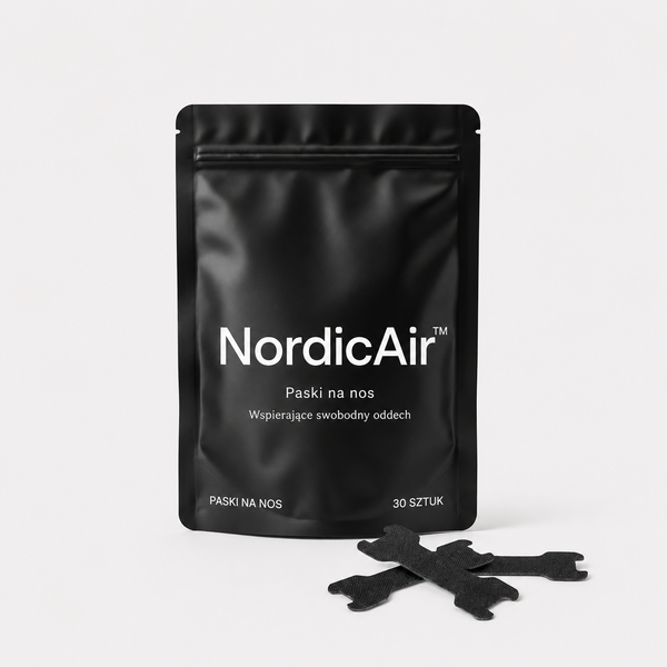 NordicAir™ – paski na nos wspierające swobodny oddech