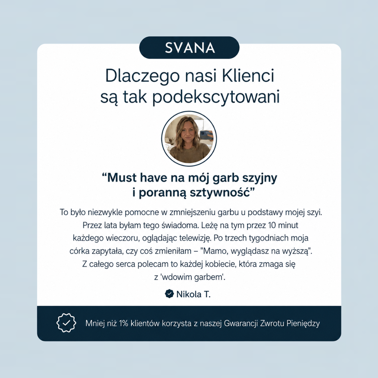 Svana™ - Przyrząd do Rozluźniania Karku i Poprawy Postawy