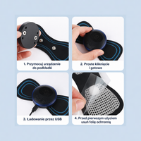 Svana™ Puls - Masażer Karku EMS i Korektor Postawy
