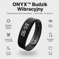 ONYX™ Budzik, który obudzi Cię Wibracją - nie budząc nikogo obok