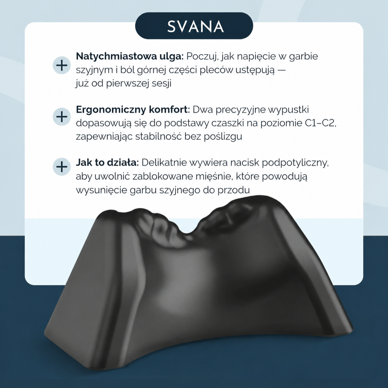Svana™ - Przyrząd do Rozluźniania Karku i Poprawy Postawy